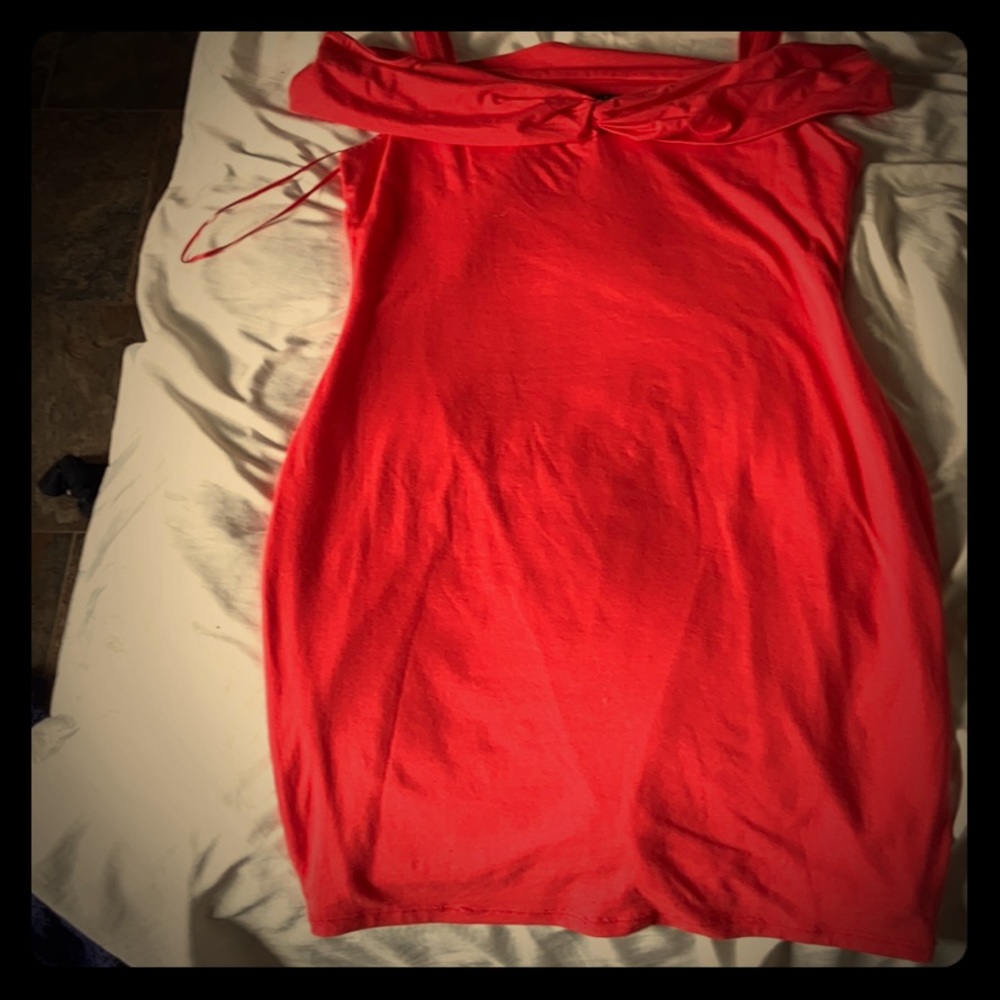 Red dress